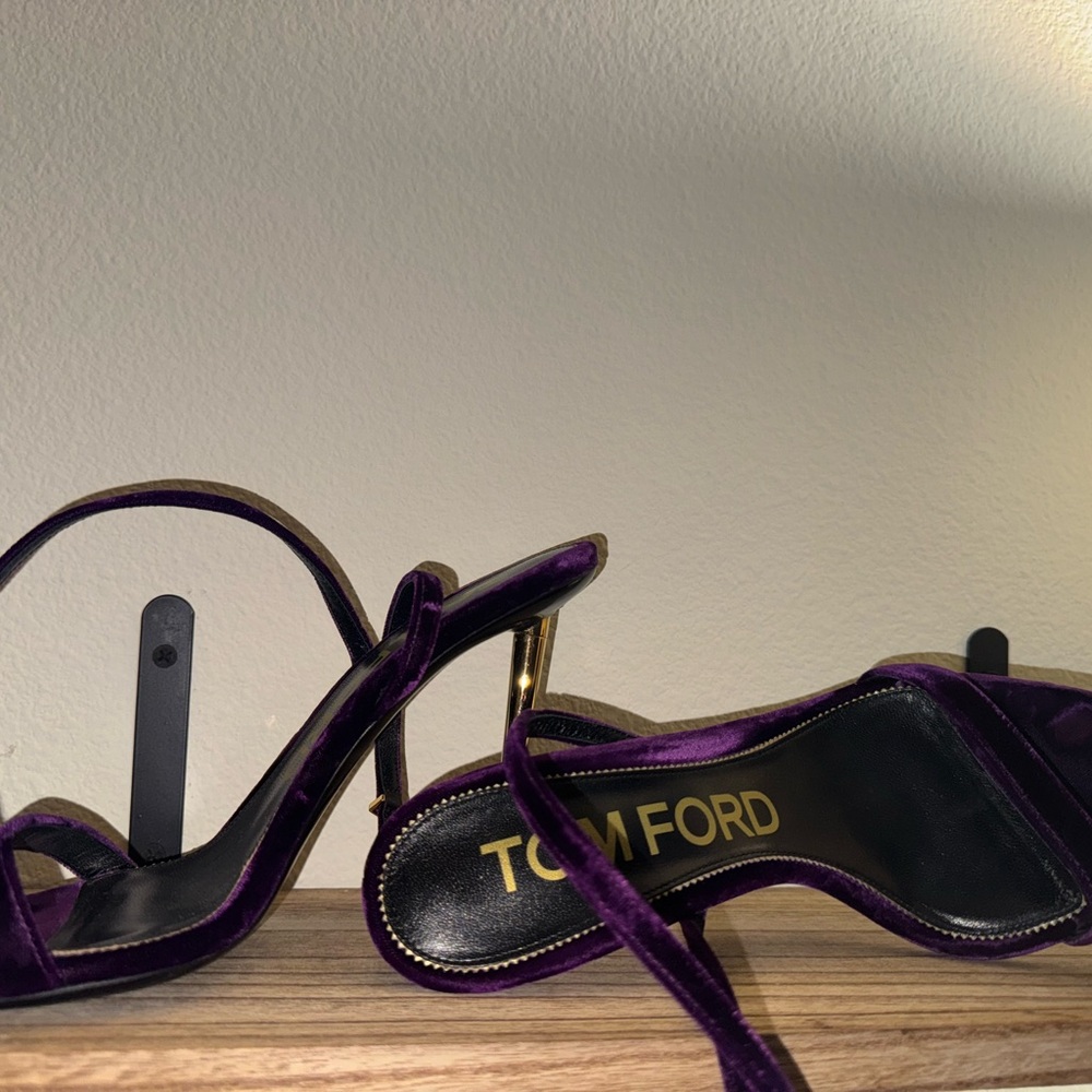 Tom Ford Purple Stiletto Heels